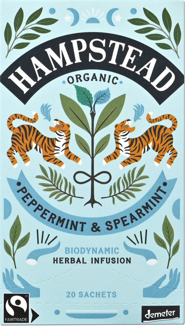 햄스테드 페퍼민트 앤 스피어민트, 1.5g, 20개입, 1개