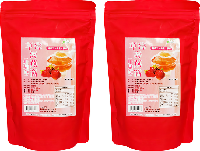 茂格生機 冰糖草苺海燕窩, 280g, 2包