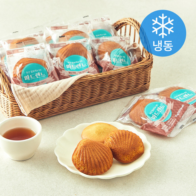 아이스 찰보리 마들렌 (냉동), 25g, 1개입, 30개