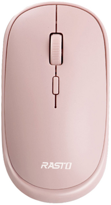 RASTO RM15 超靜音美型無線滑鼠, R-PCA015, 粉色