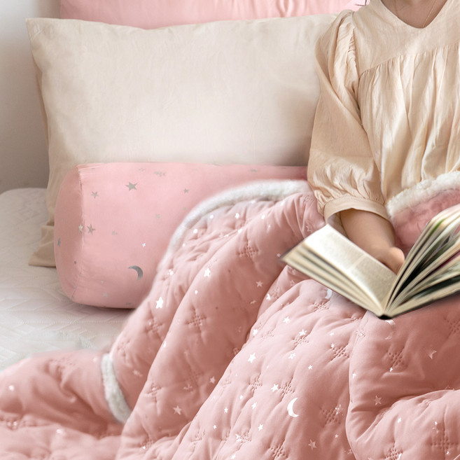 더자리 항균 마일드 라떼 양털담요 겸 이불