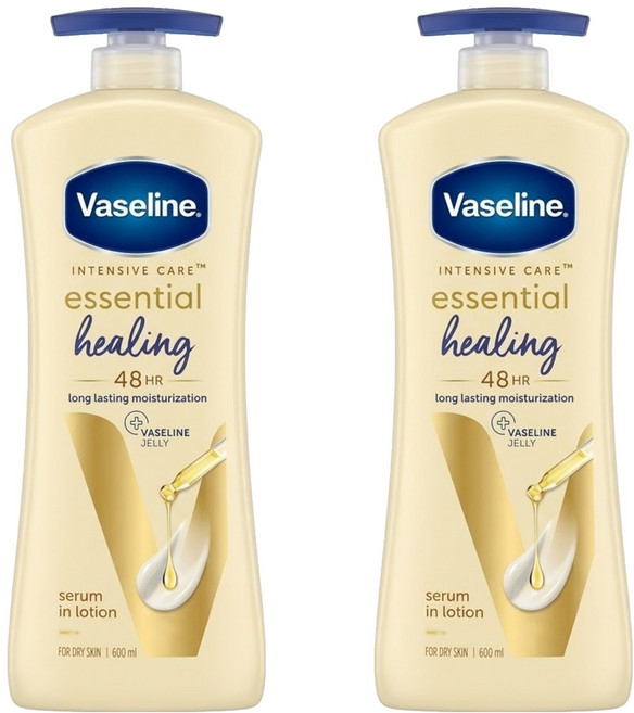 Vaseline 凡士林 全效滋潤乳液, 600ml, 2瓶
