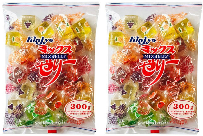 킨조제과 과일 믹스 젤리, 300g, 2개