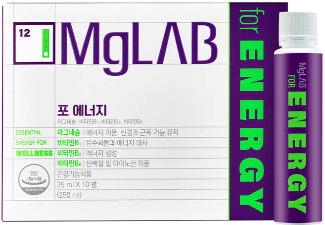 마그랩 포 에너지, 250ml, 1개