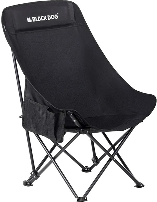 BLACK DOG 黑狗 浮月高背椅, 黑色, 1個