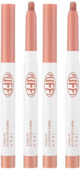 IPKN Puppy Contoup 唇線筆 0.8g, 01 柔和霧, 800mg, 2個
