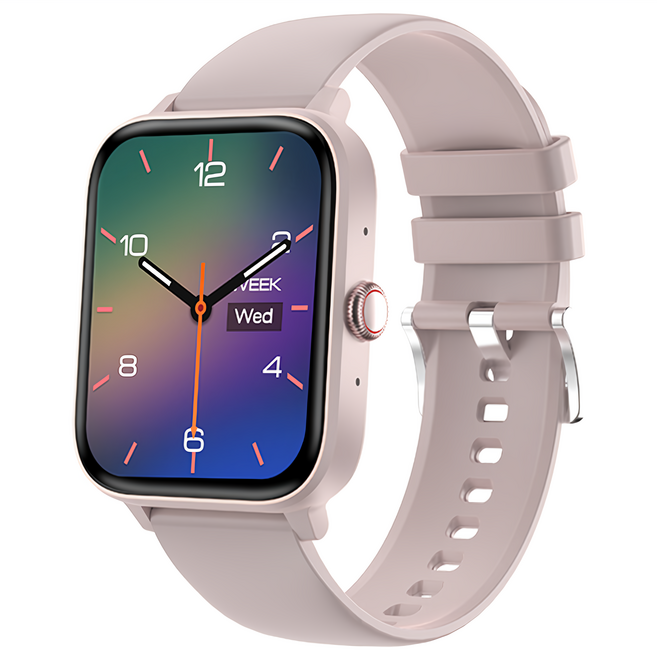 DTAudio 聆翔 智能運動手錶 S50, 粉色, 藍牙, 1.83吋