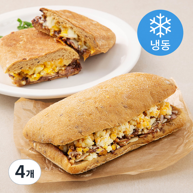 비엔 넛트쇼콜라 샌드위치 (냉동), 210g, 1개입, 4개