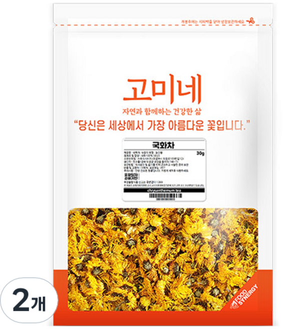 고미네 국화차, 30g, 1개입, 2개