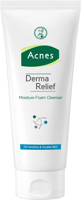 더마릴리프 모이스처 폼 클렌저, 200ml, 1개