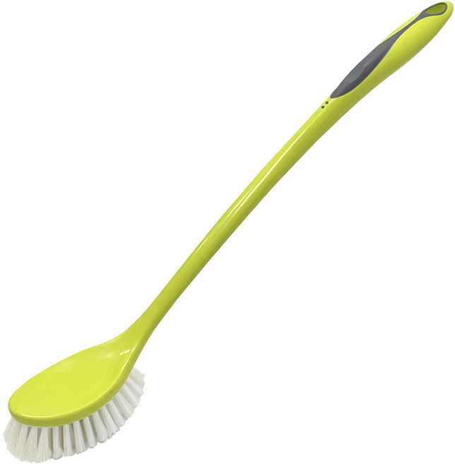 솔앤소울 롱 청소솔 브러쉬, 라임, 1개