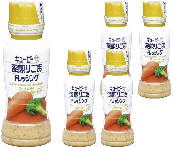 kewpie QP 深煎胡麻醬, 180g, 5瓶