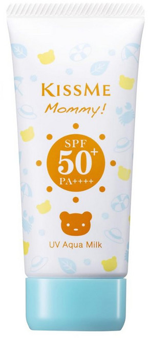 KISSME 奇士美 Mommy親子防水防曬乳 SPF50+ PA++++, 1條