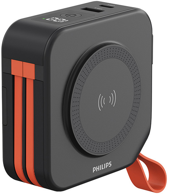 PHILIPS 飛利浦 十合一行動電源, DLP4347C, 黑色