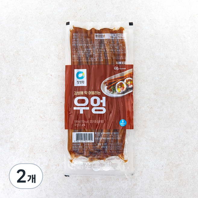 청정원 우엉, 150g, 2개