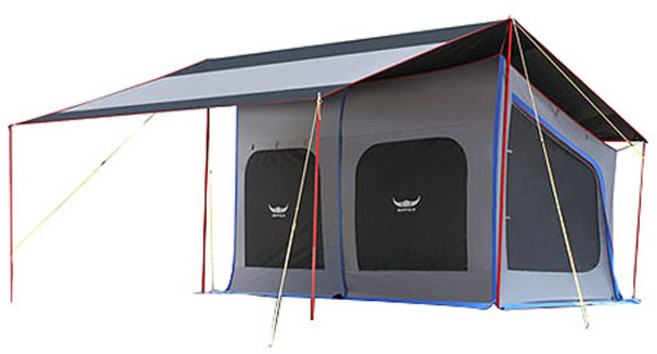 버팔로 메가 하프 타프 스크린, 혼합 색상, 1개