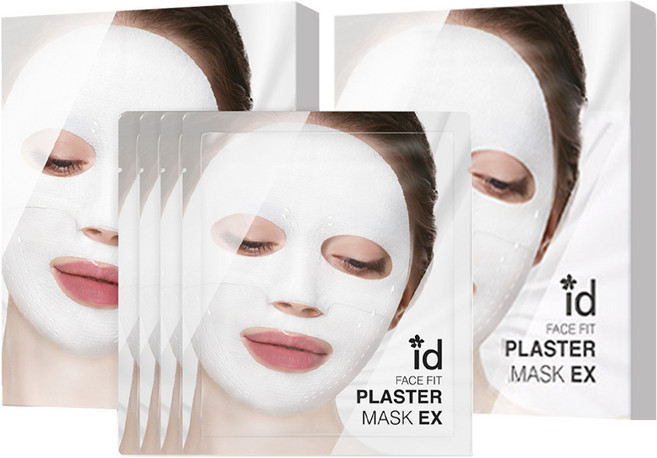 아이디플라코스메틱 페이스핏 플라스터 마스크 이엑스 석고 마스크, 4개입, 2개