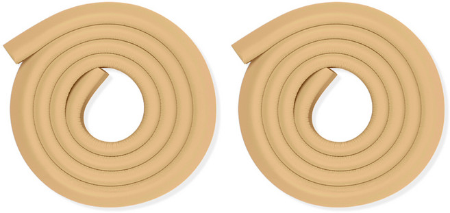 아가드 모서리 보호대 고급형, 카페라떼, 2개