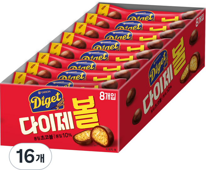닥터유 다이제볼, 42g, 16개