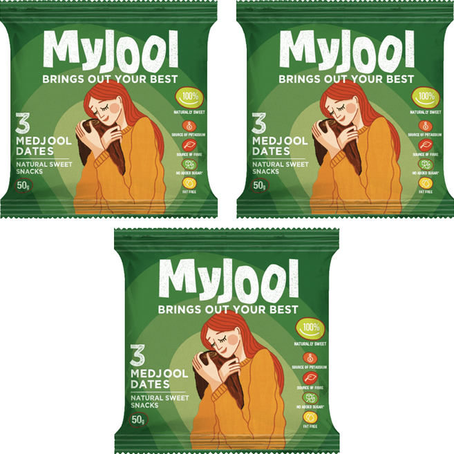 마이줄 메드줄 대추야자, 50g, 3개