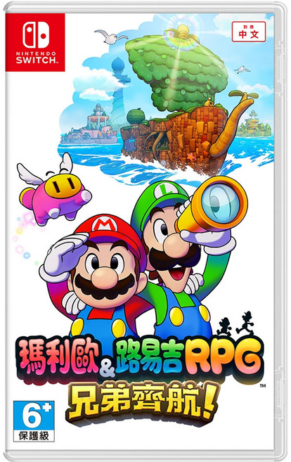 Nintendo 任天堂 SWITCH 瑪利歐&路易吉RPG, 兄弟齊航! 亞中版