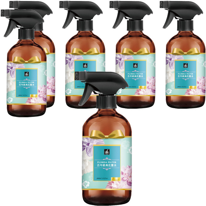 QUNDO 康朵 百年經典花露水, 500ml, 6瓶