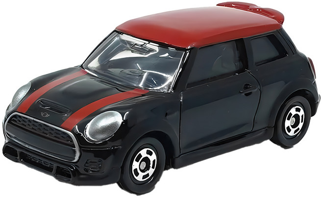 TOMICA 亞洲限定 AO-05 迷你汽車 MINI JOHN COOPER, 黑色, 1個