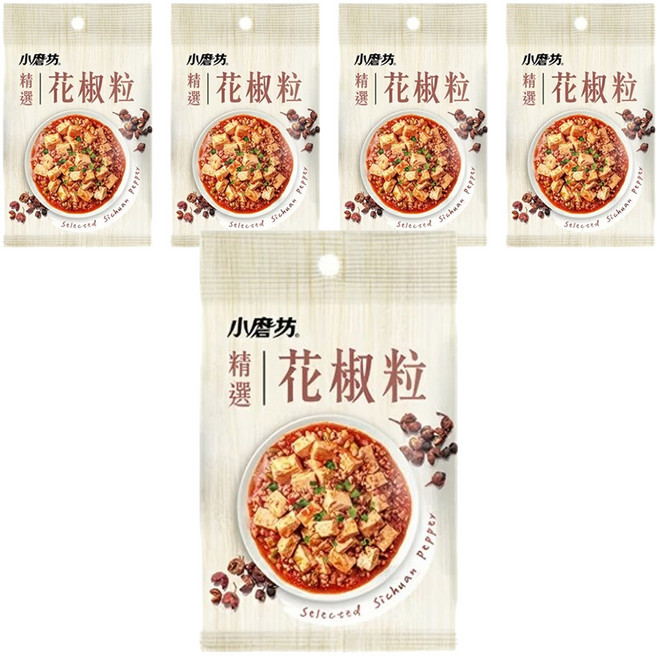 小磨坊 花椒粒, 8g, 5包