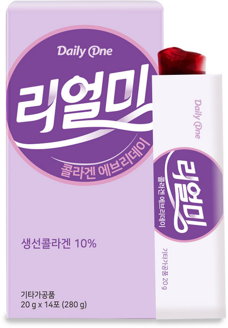 데일리원 리얼미 콜라겐 에브리데이, 280g, 1개