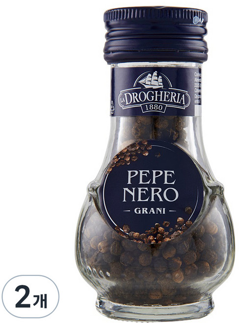 드로게리아앤알리멘타리 통흑후추, 45g, 2개