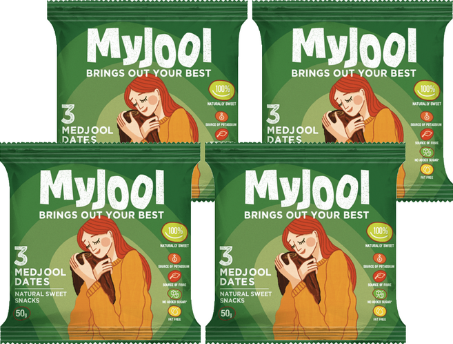 마이줄 메드줄 대추야자, 50g, 4개