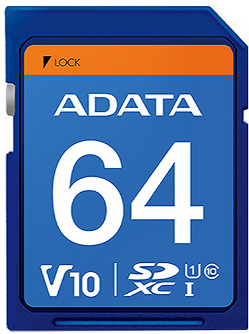 ADATA 威剛 Premier SDXC UHS-I U1 記憶卡, 64GB, 1個