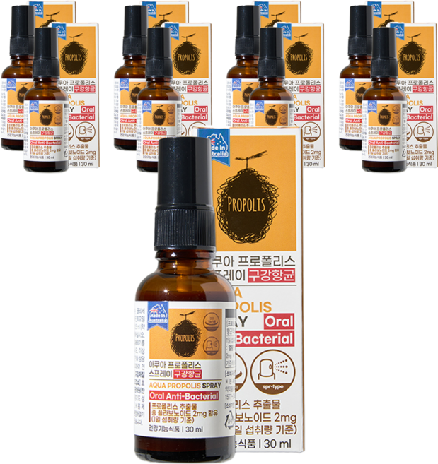 제너럴라이프 아쿠아 프로폴리스 스프레이, 30ml, 9개