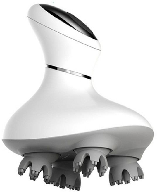 에어라파 두피마사지기, 화이트, 1개