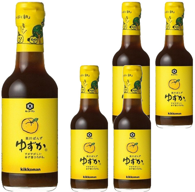 Barun 柚子醋醬油, 250ml, 5個