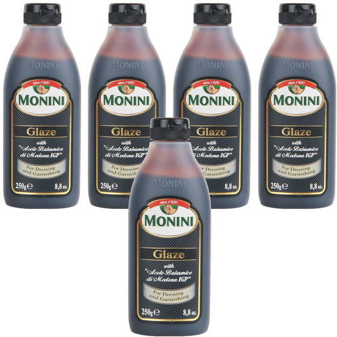 모니니 아세토 발사믹 글레이즈 드레싱, 250g, 5개