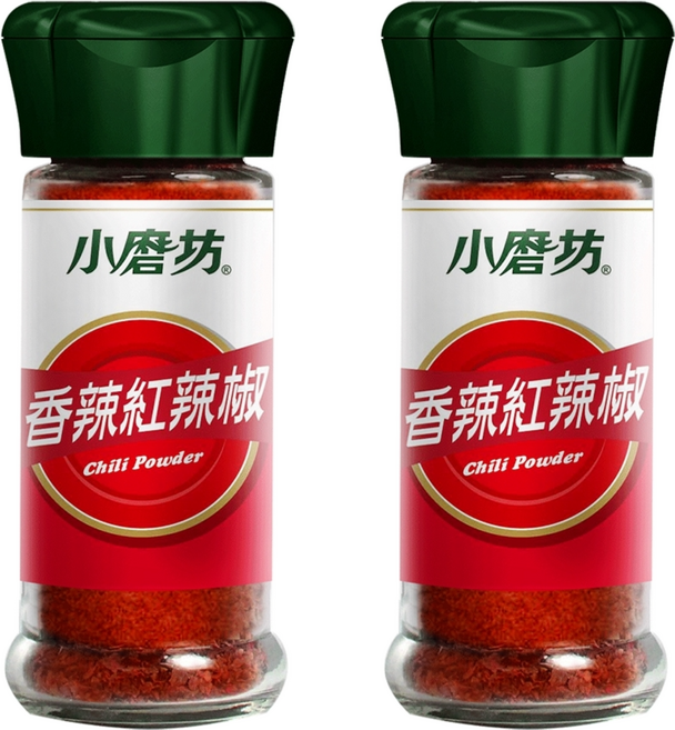 小磨坊 香辣紅辣椒, 25g, 2瓶