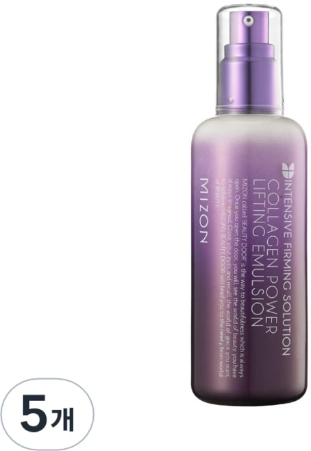 미즈온 콜라겐 파워 리프팅 에멀젼, 120ml, 5개 - 쿠팡