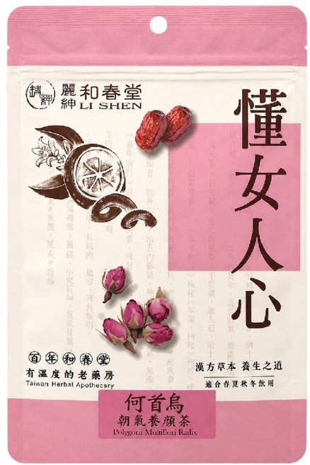 麗紳和春堂 首烏朝氣養顏茶, 60g, 10個裝, 1組