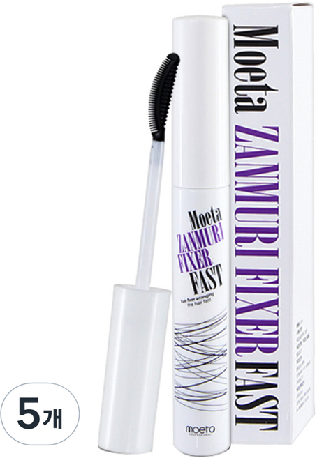 모에타 잔머리 픽서 12ml, 투명, 5개