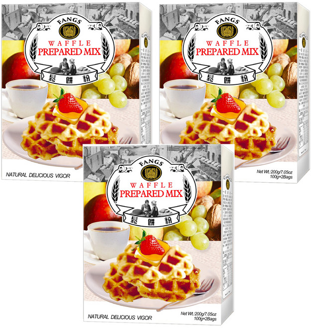 FANGS 方氏 鬆餅粉 2包, 200g, 3盒