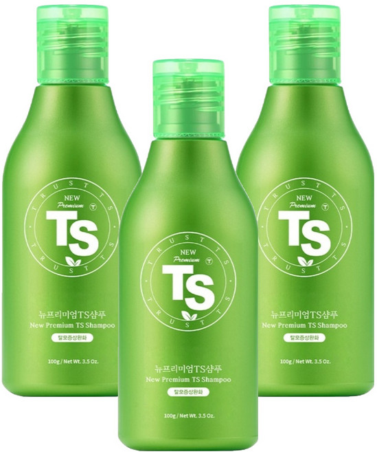 TS 뉴프리미엄 샴푸 라벤더향, 100g, 3개