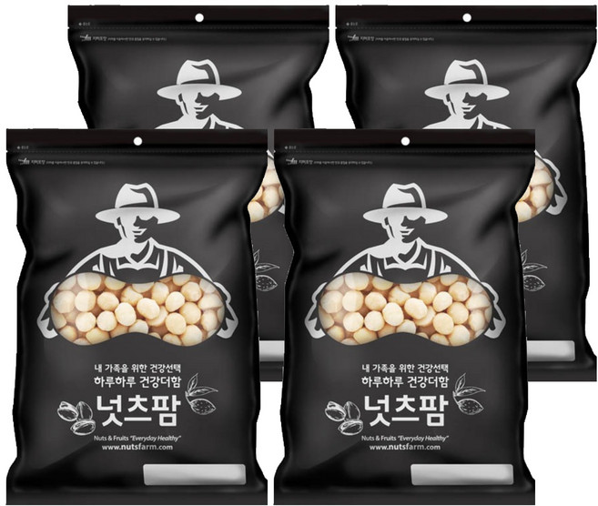 넛츠팜 마카다미아, 300g, 4개