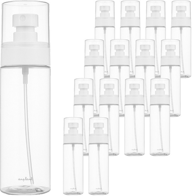 앙플랜트 라운드 안개분사 미스트 공병 100ml, 15개, 화이트