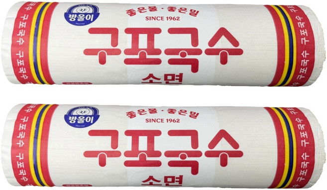 구포국수 소면, 1.4kg, 2개
