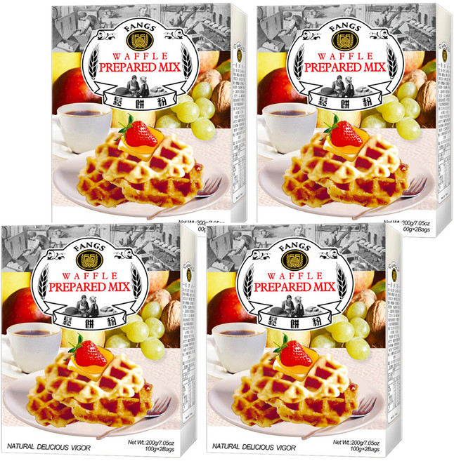 FANGS 方氏 鬆餅粉 2包, 200g, 4盒