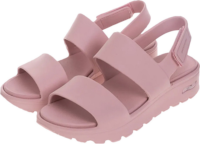 SKECHERS 女款 ARCH FIT FOOTSTEPS 涼鞋 111380BLSH, 粉紅色, 25cm