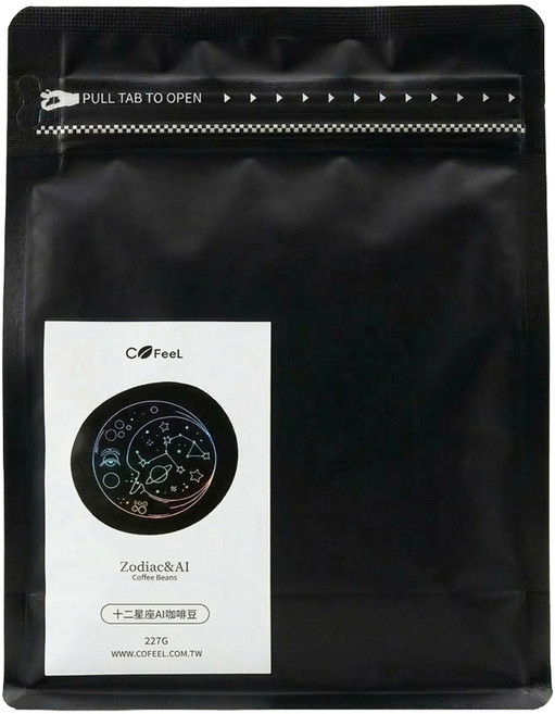 COFeeL 凱飛 火山噴泉鮮烘特級咖啡豆 特調義式曼巴 中深焙, 咖啡豆(無研磨), 227g, 1包
