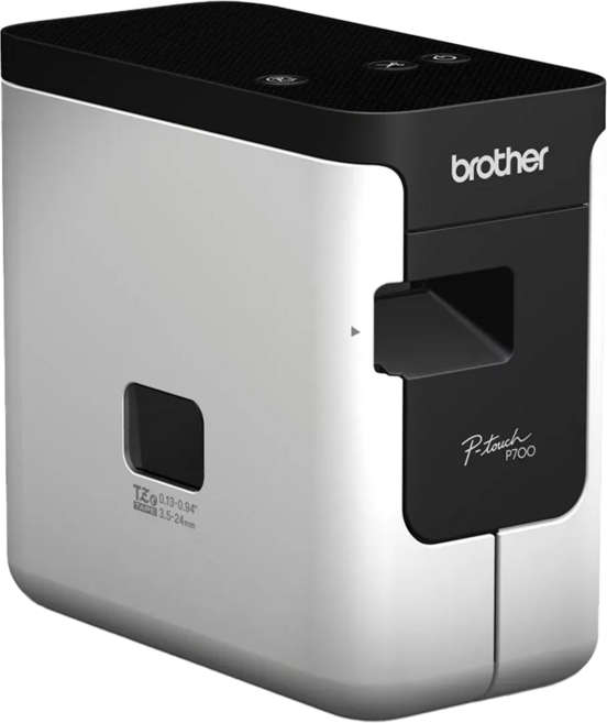 brother 兄弟牌 台灣公司貨 簡易型高速財產條碼標籤印字機, PT-P700, 1台