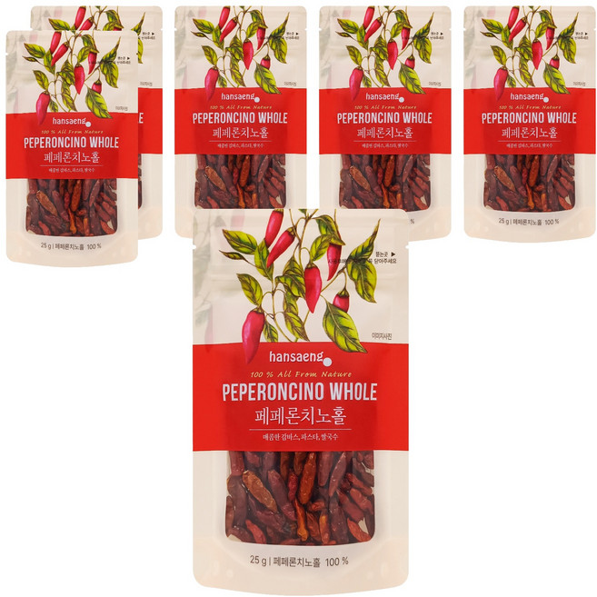 hansaeng 페페론치노홀, 25g, 6개